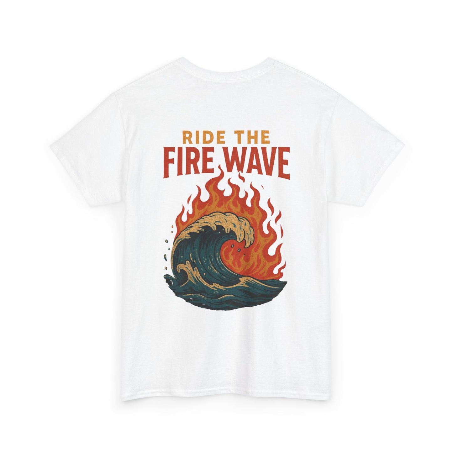 Ride The Fire Wave Graphic Tee