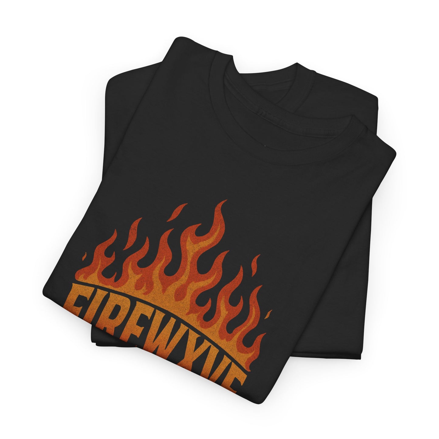 Burning Firewxve Graphic Tee