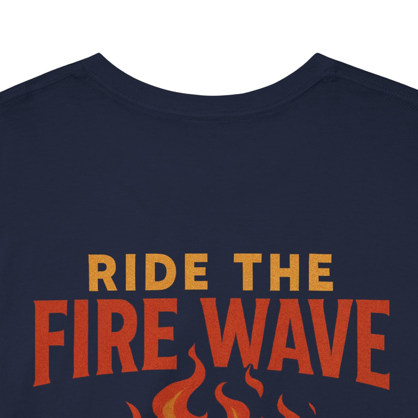 Ride The Fire Wave Graphic Tee