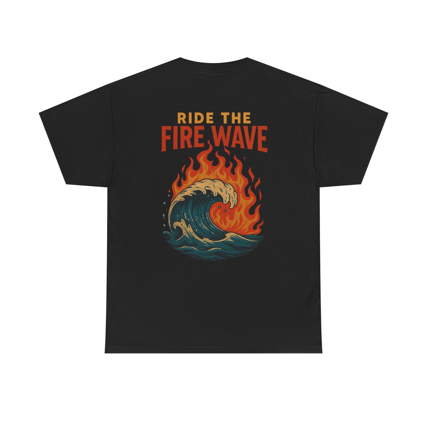 Ride The Fire Wave Graphic Tee