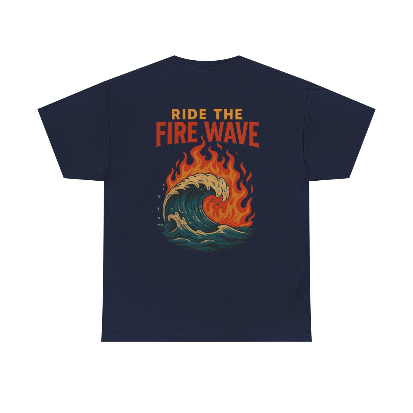 Ride The Fire Wave Graphic Tee