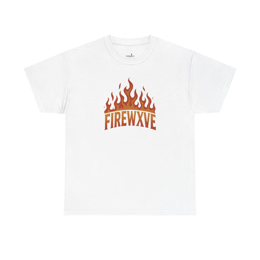 Burning Firewxve Graphic Tee