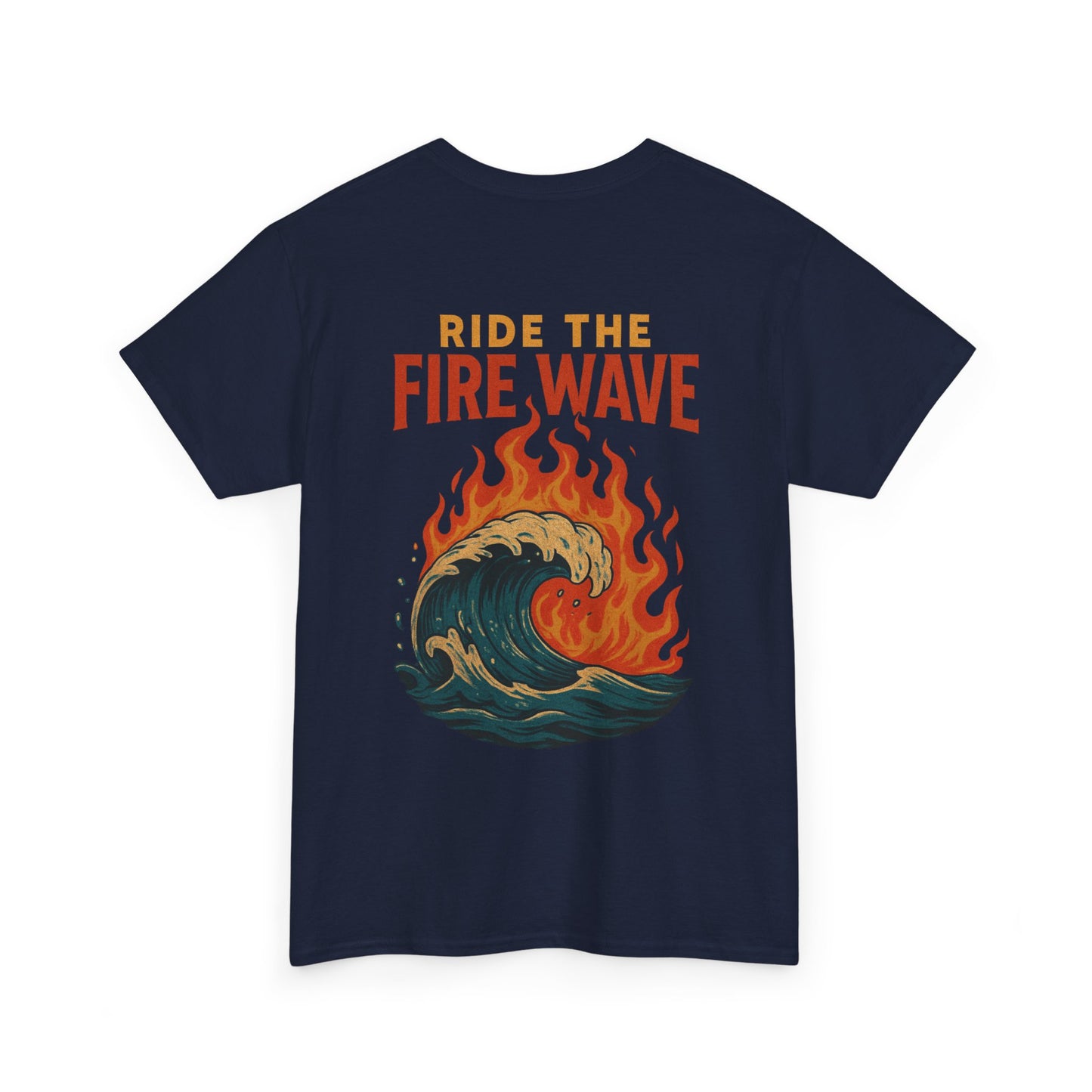 Ride The Fire Wave Graphic Tee