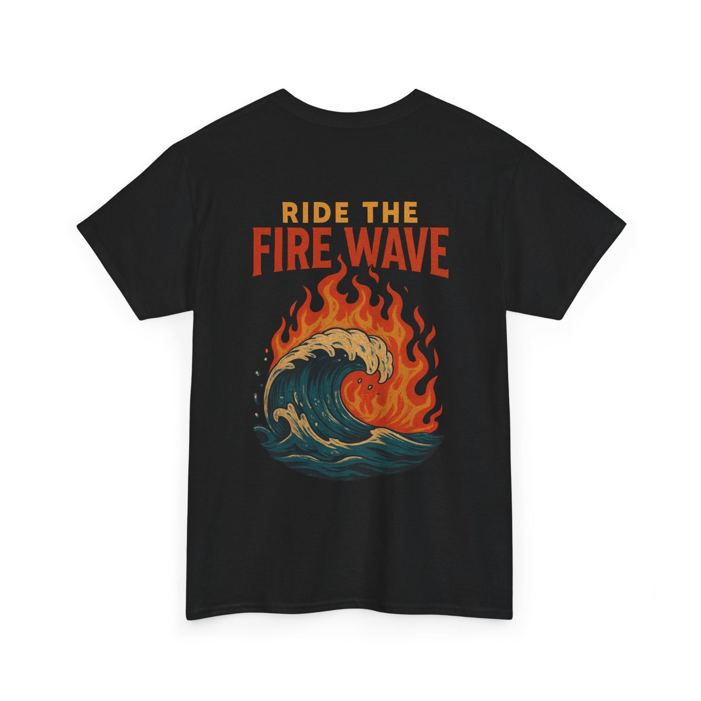 Ride The Fire Wave Graphic Tee