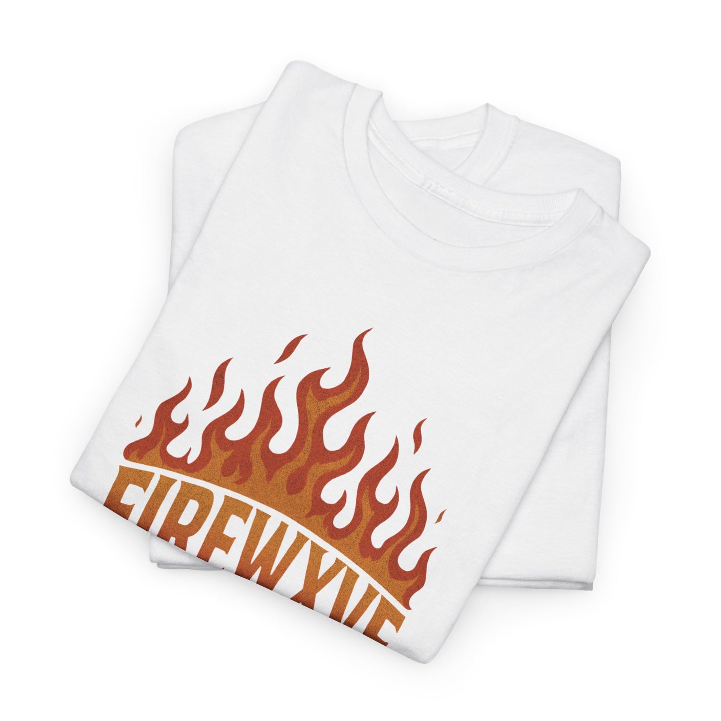 Burning Firewxve Graphic Tee