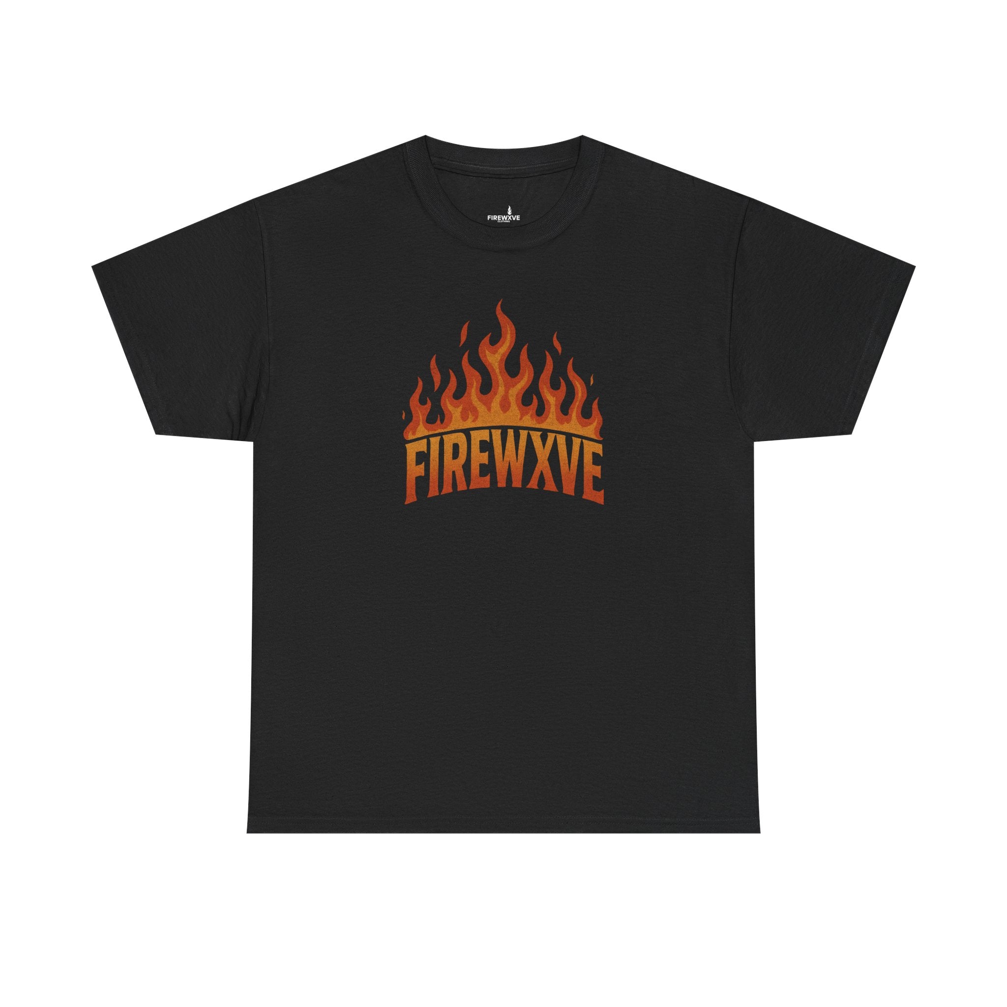Burning Firewxve Graphic Tee
