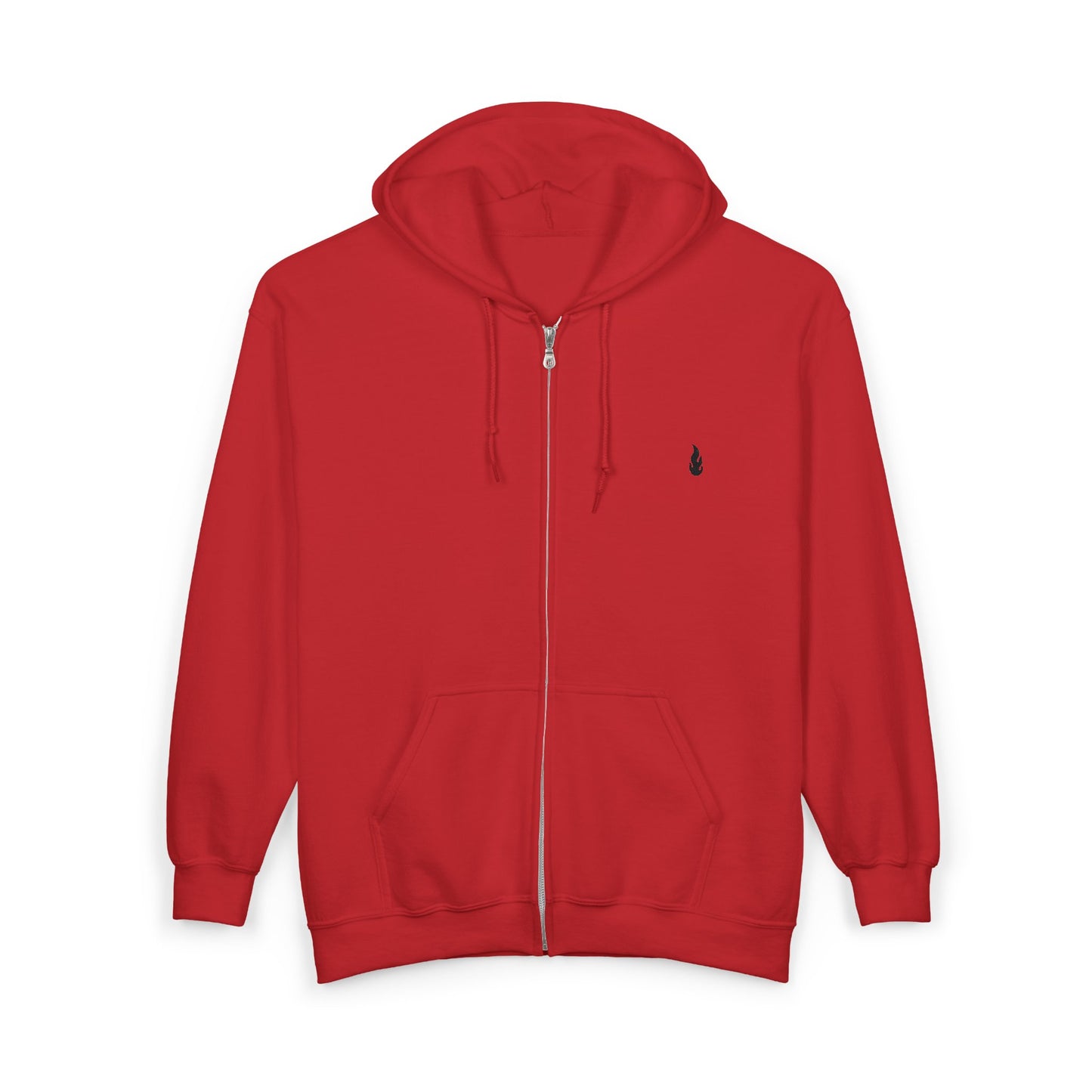 Firewxve Flame Zip Hoodie