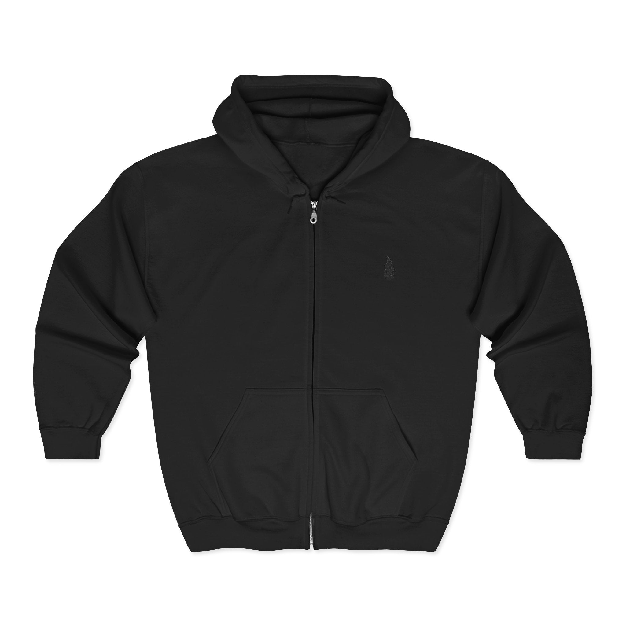 Firewxve Flame Zip Hoodie
