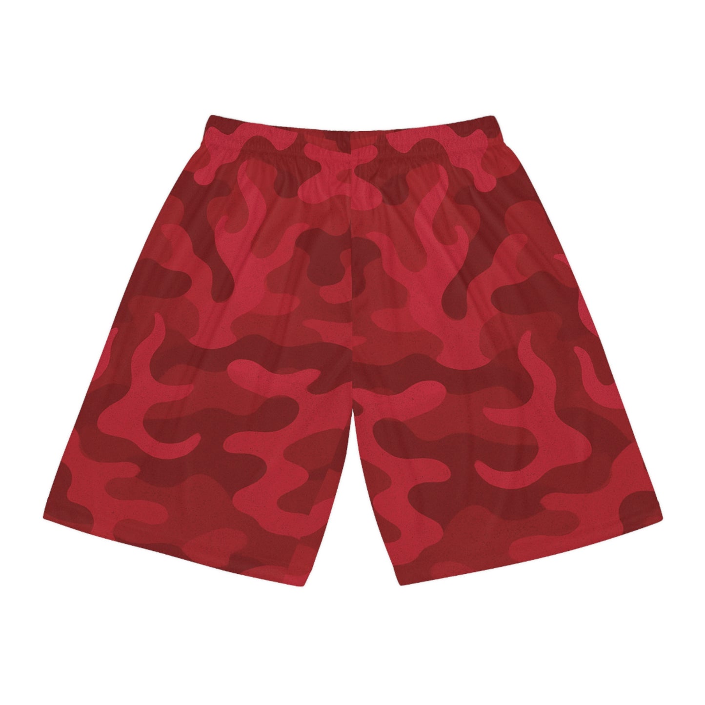 Flame Camo Shorts - Red