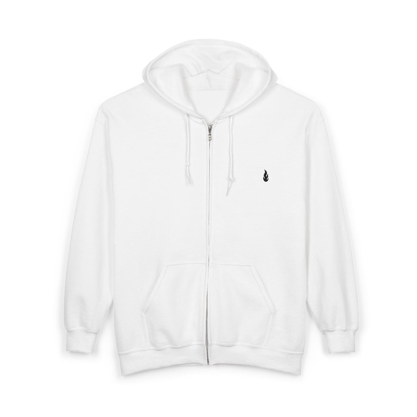 Firewxve Flame Zip Hoodie