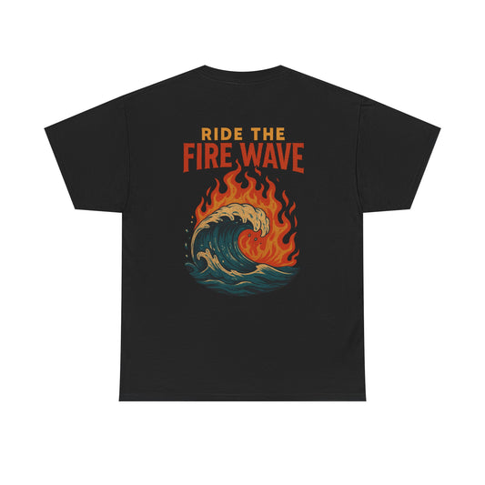 Ride The Fire Wave Graphic Tee