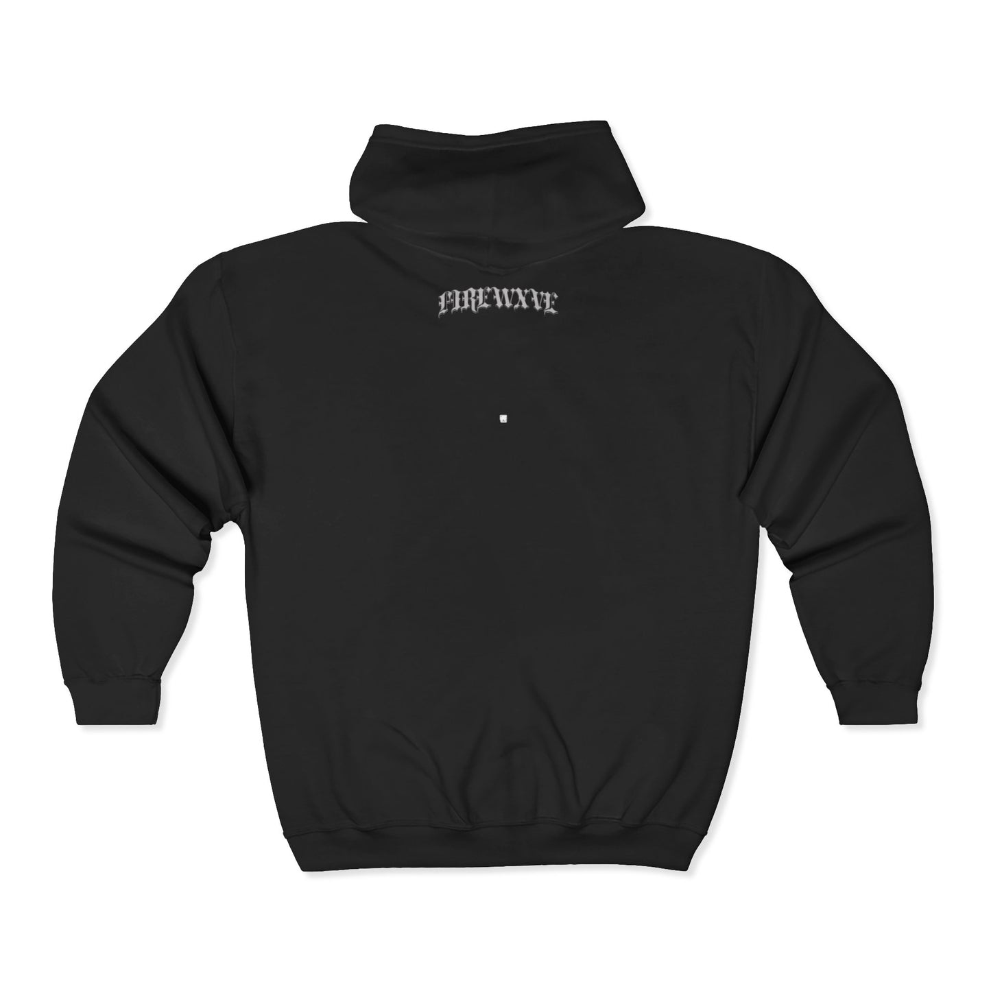 Firewxve WXVE & Flame Zipped Hoodie