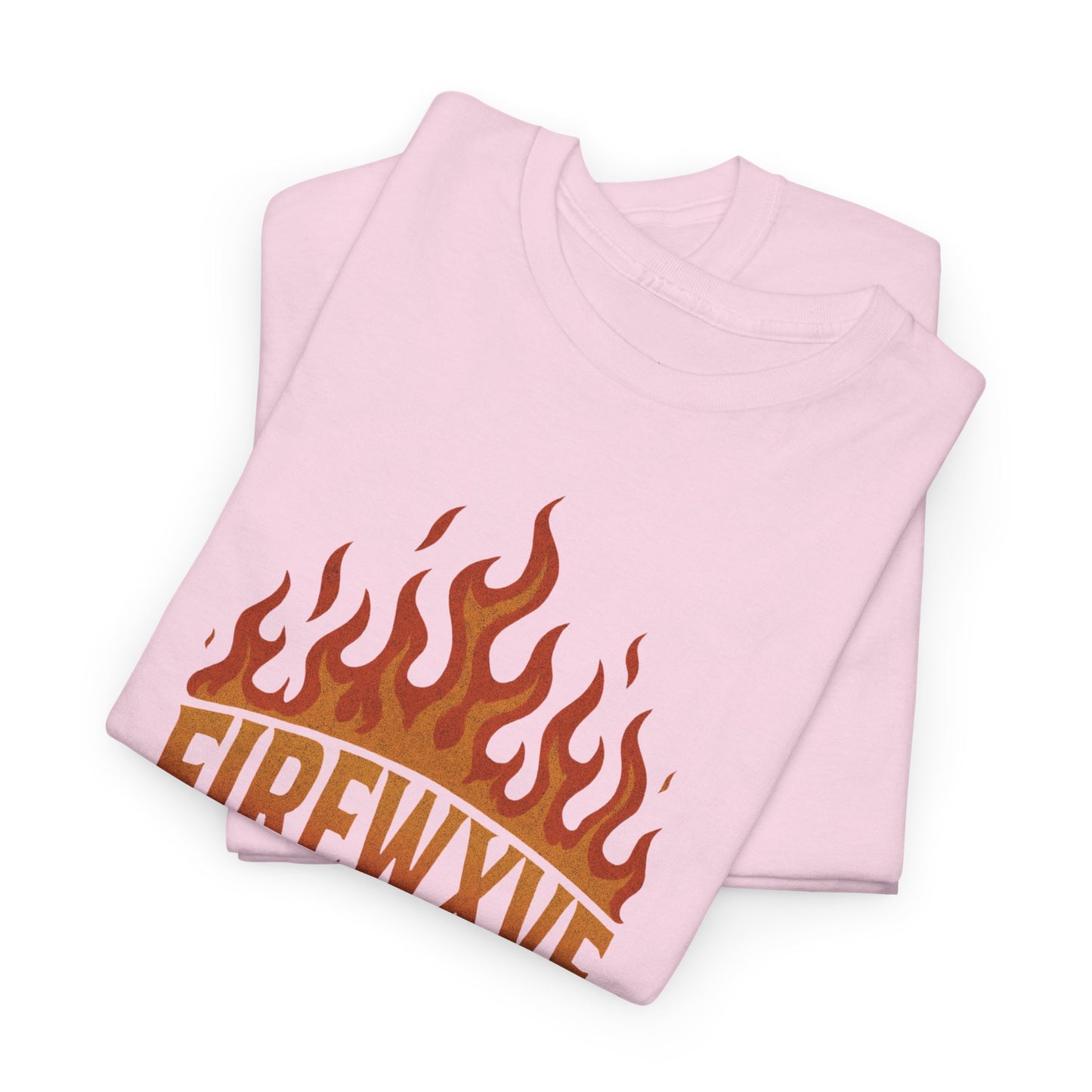 Burning Firewxve Graphic Tee