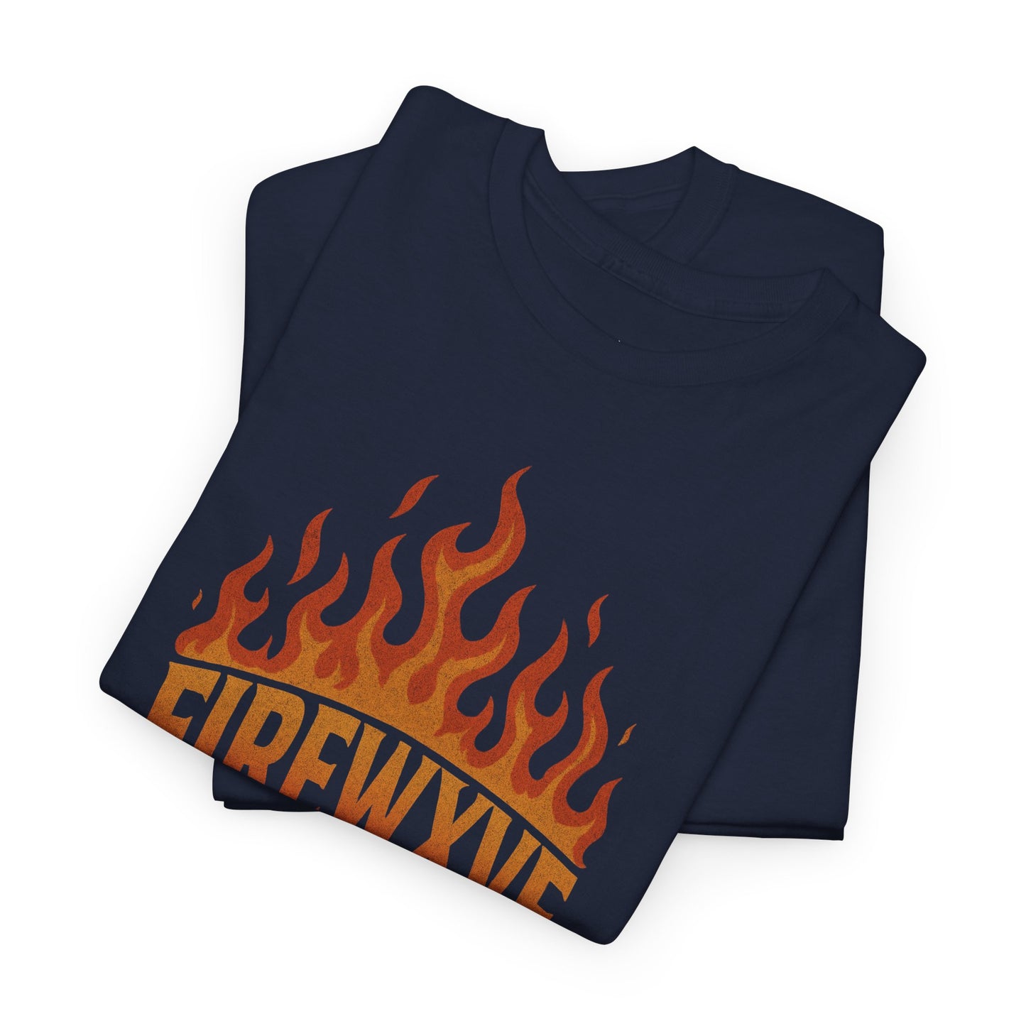 Burning Firewxve Graphic Tee