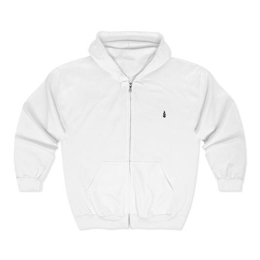 Firewxve Flame Zip Hoodie