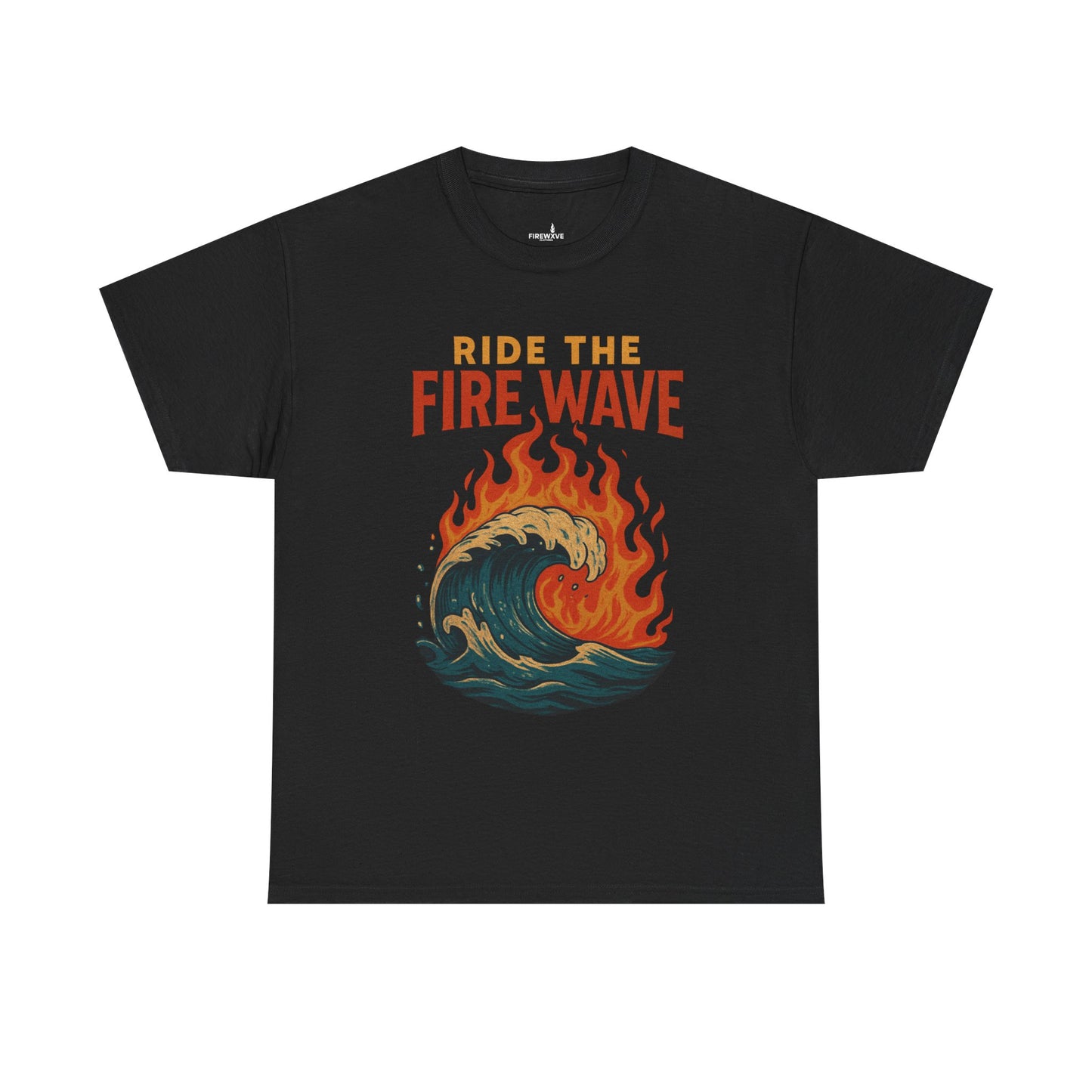 Ride the Fire Wave Graphic Tee