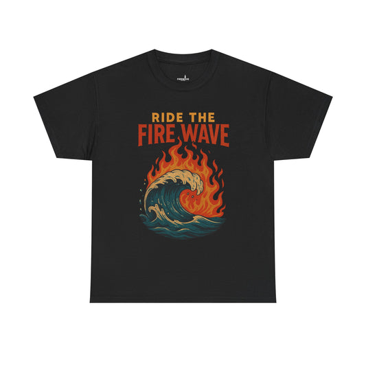 Ride the Fire Wave Graphic Tee