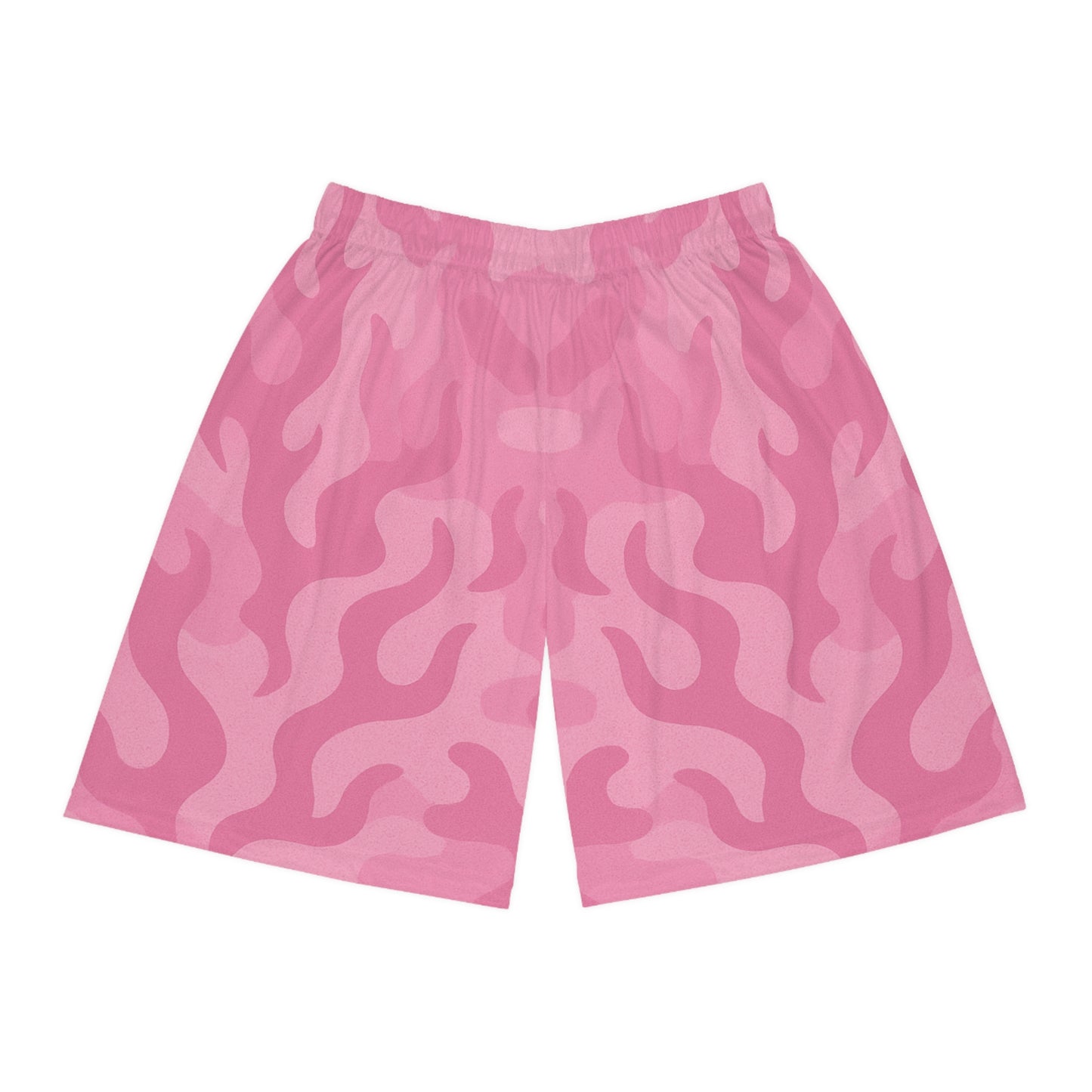 Flame Camo Shorts - Pink