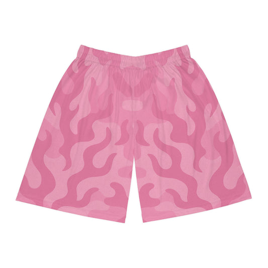 Flame Camo Shorts - Pink