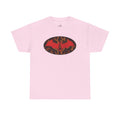 Flame Emblem T-Shirt — Red Fire Oval Graphic Tee