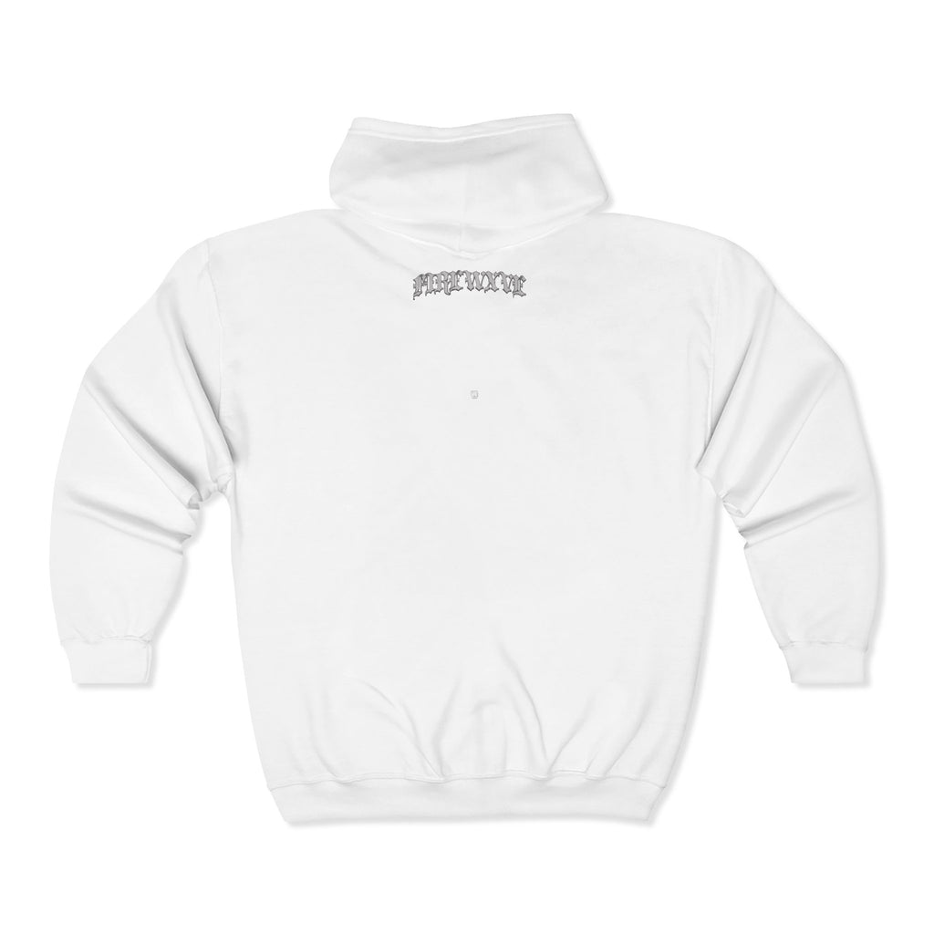 Firewxve WXVE & Flame Zipped Hoodie