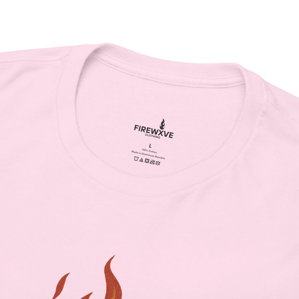 Burning Firewxve Graphic Tee