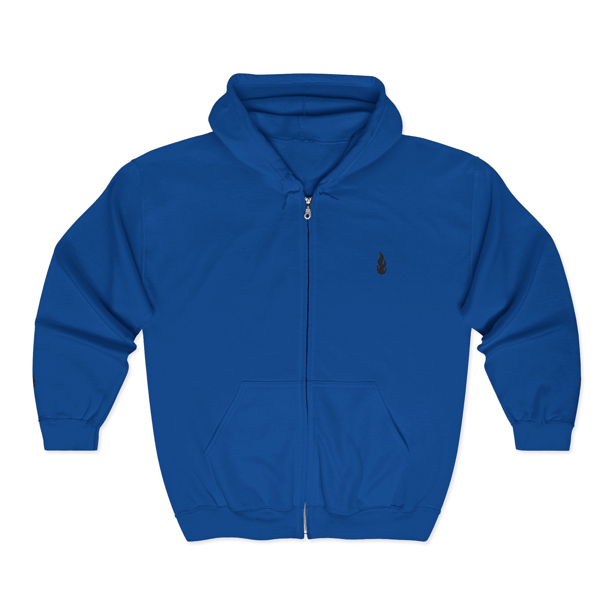 Firewxve Flame Zip Hoodie