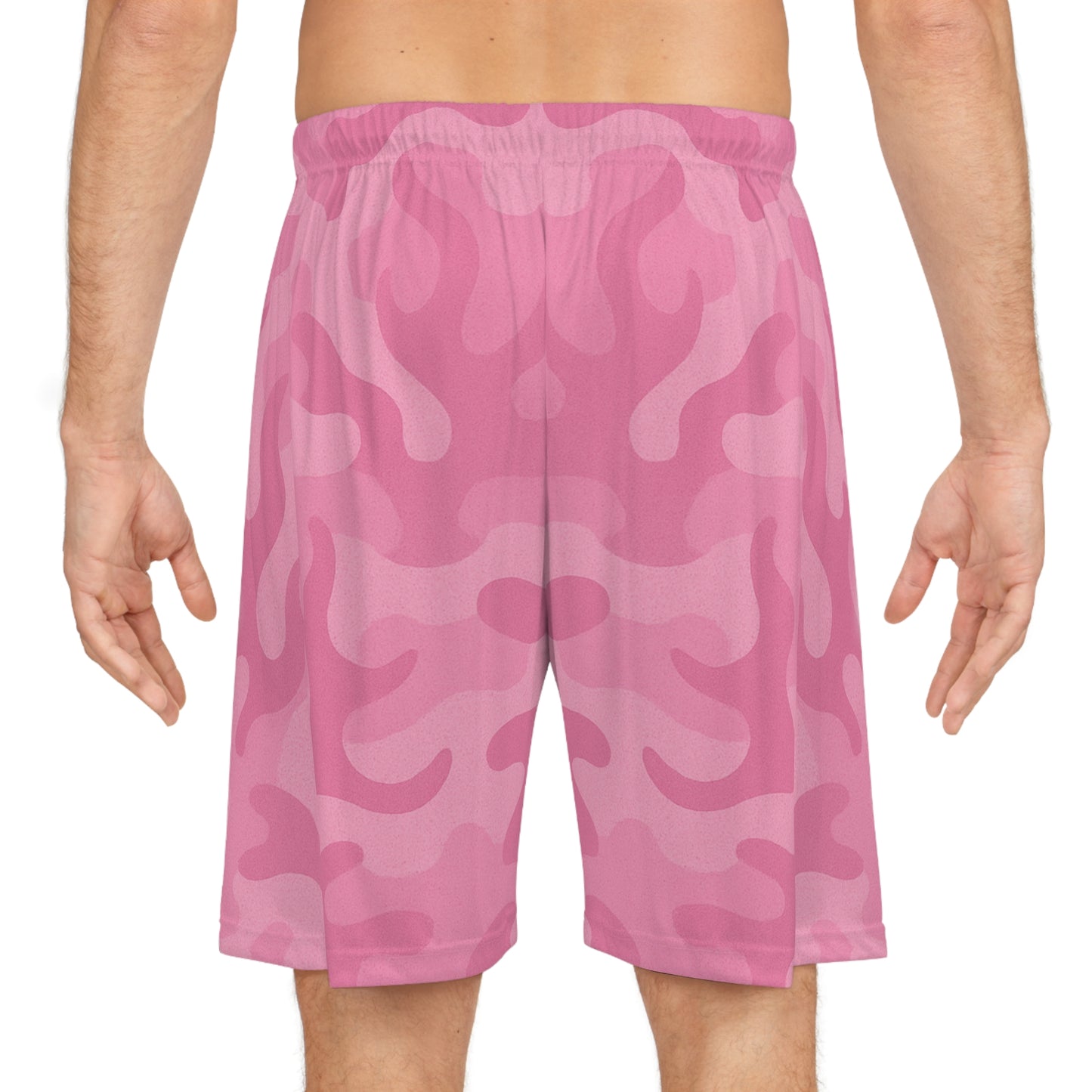Flame Camo Shorts - Pink