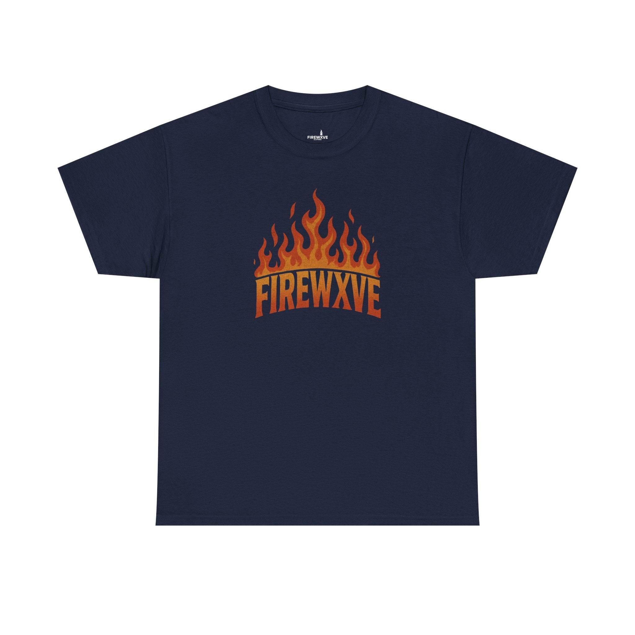 Burning Firewxve Graphic Tee