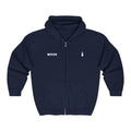 Firewxve WXVE & Flame Zipped Hoodie