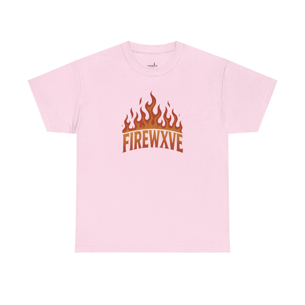 Burning Firewxve Graphic Tee