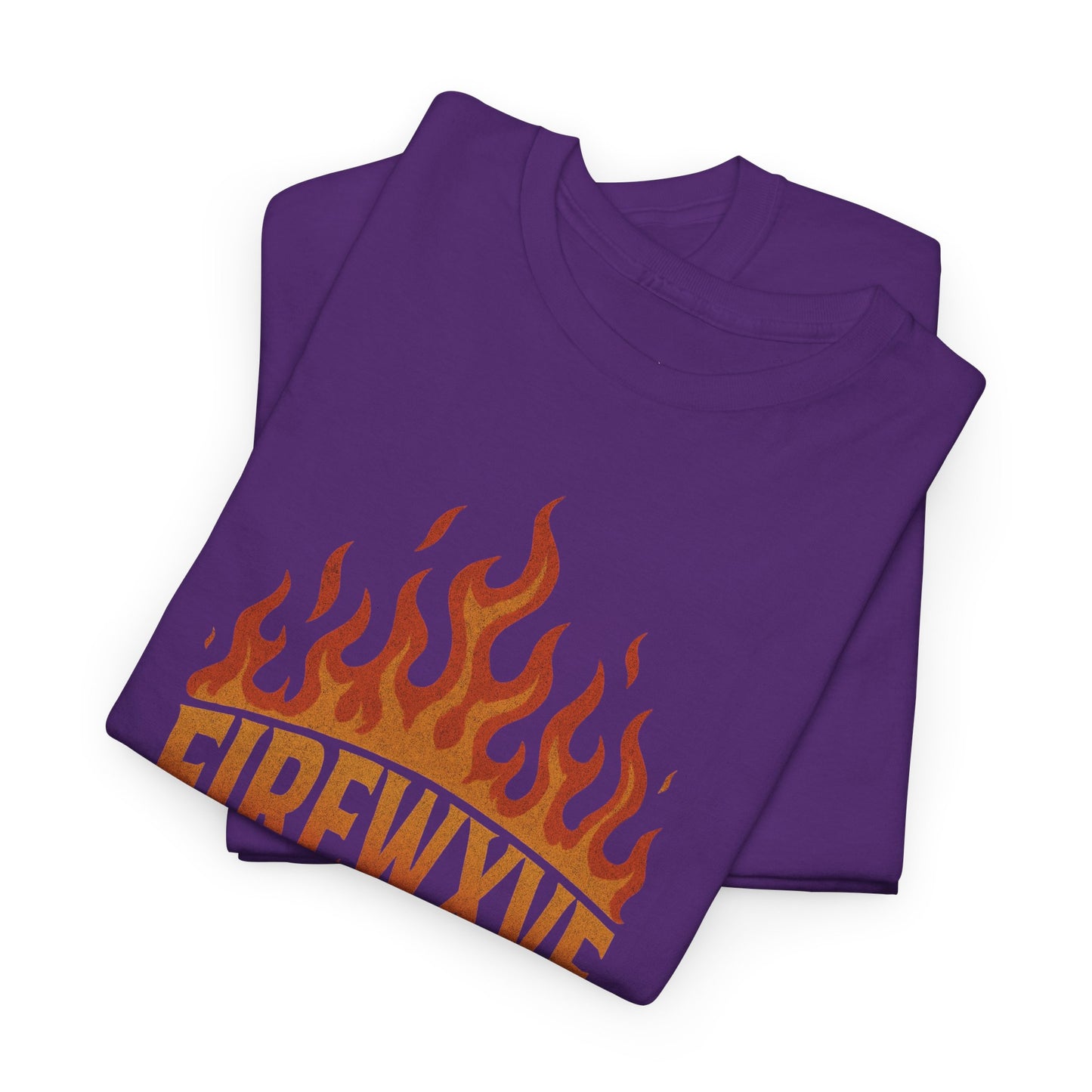 Burning Firewxve Graphic Tee